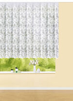 Blumenfenster-Store Ranken mit Automatikfaltenband 