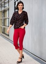 Tunika mit Inkjet-Druck 