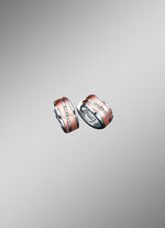 Klappcreolen mit synth. Zirkonia 