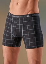 Dreierpack Pants mit Karodessin und Elastikbund 