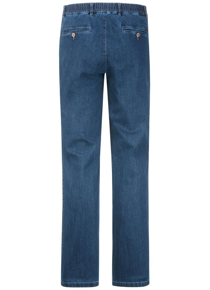 Jeans mit Gummibund in 3 Farben 