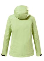 Modische Damen-Funktionsjacke mit abnehmbarer Kapuze MINT