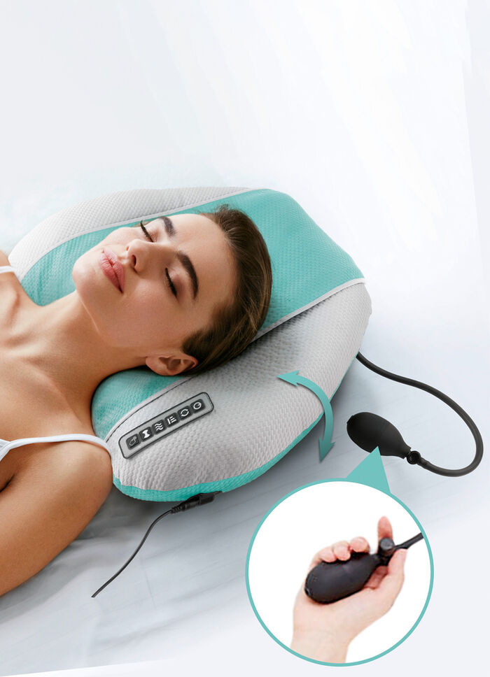 Shiatsu-Massagekissen mit Vibration und Wärme 