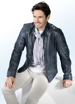 Lederkurzjacke von "Gipsy" 