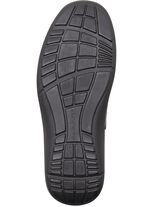 Waldläufer, bequeme Herrn-Slipper, Weite H, mit herausnehmbarem Fußbett GRAFIT