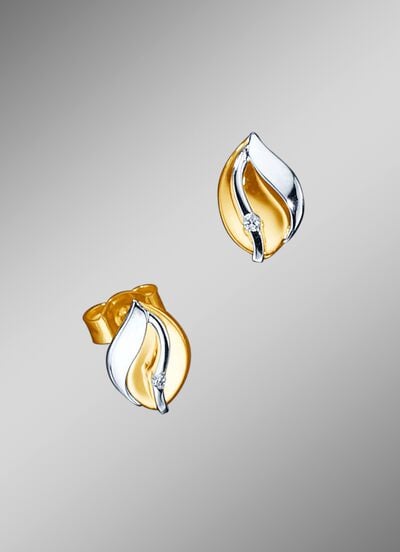 Ohrstecker mit Brillanten 