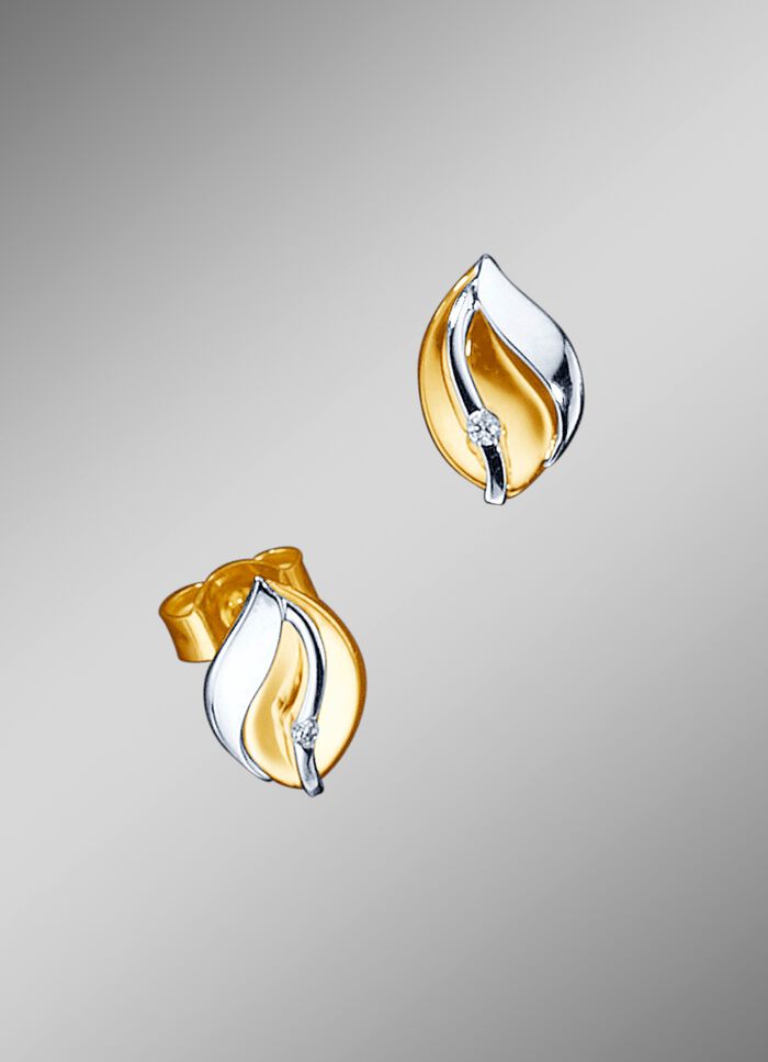 Ohrstecker mit Brillanten 