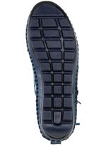 Gemini Mokassin-Stiefelette mit Knitter-Struktur 