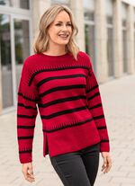 Pullover mit Ringeln 