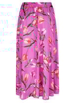 Rock mit floraler Dessinierung 