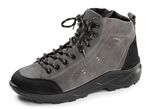 Sportliche Damen-Boots, Weite K, mit herausnehmbarem Fu&szlig;bett ANTHRAZIT