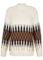 Pullover in Biesenstrick 