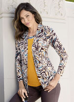 Shirt in Jackenoptik 