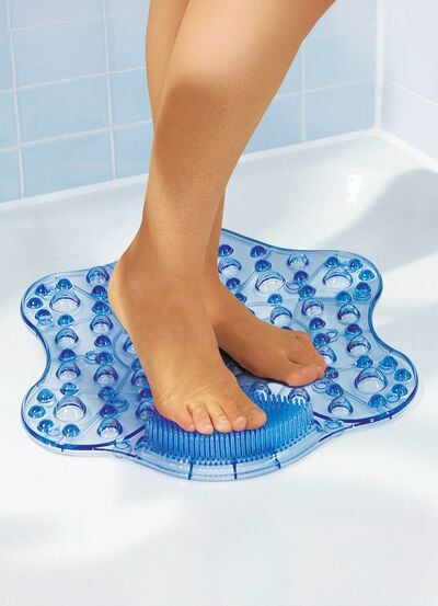 Massage-Duschmatte mit Saugn&auml;pfen 
