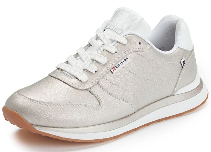 Rieker Sneaker mit MemoSoft-Textilfu&szlig;bett GOLDBEIGE