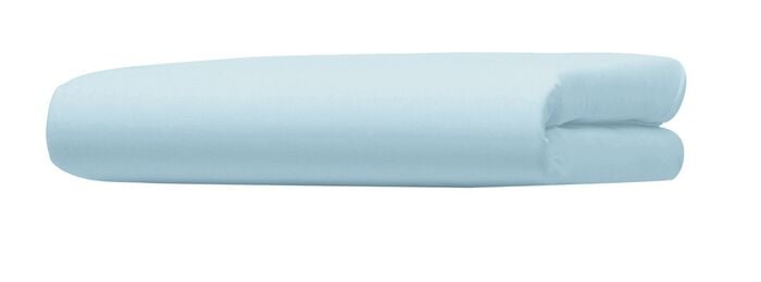 Hochwertiges Flausch-Biber-Betttuch aus Baumwolle BLAU