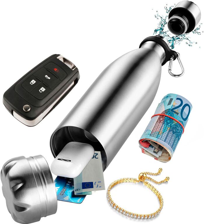 Isolierflache mit Geheimfach 