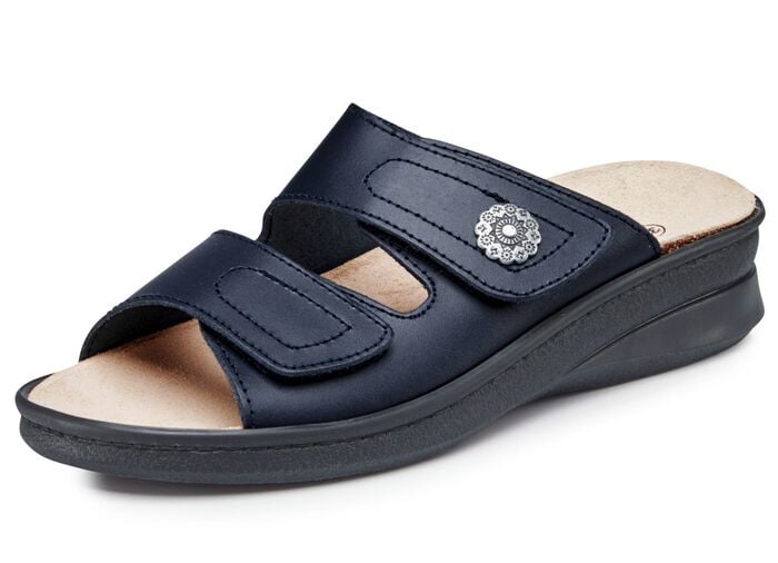 Bequeme Damen-Pantoletten, mit herausnehmbarem Fu&szlig;bett 