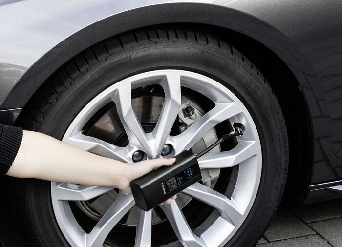 Kabelloser Luftdruck-Kompressor 