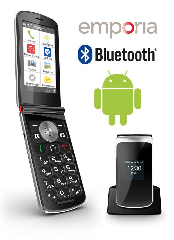 Emporia TOUCHsmart2 Klapp-Smartphone 