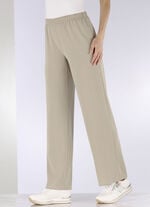 Hose in bequemer Weite BEIGE