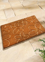 Strapazierfähige Fußmatte Blume 