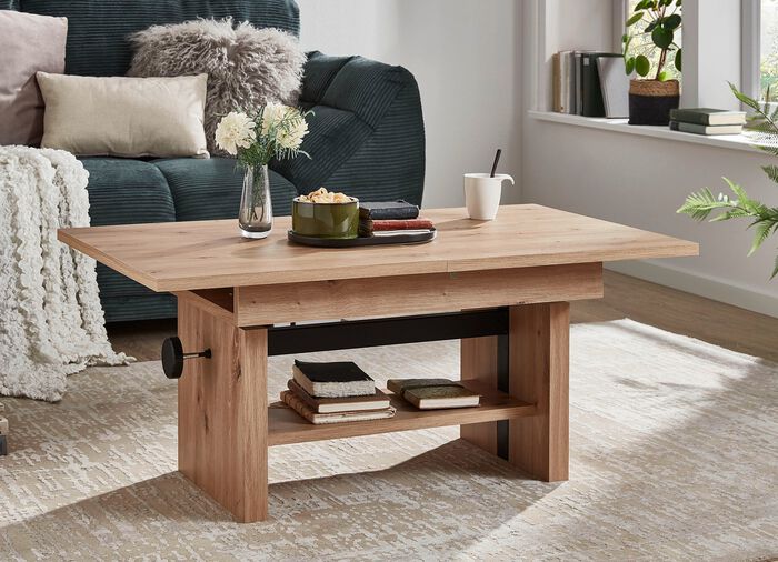 Couchtisch mit Lift-Mechanik 