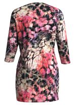 Strick-Tunika mit dezenten Glitzerakzenten 