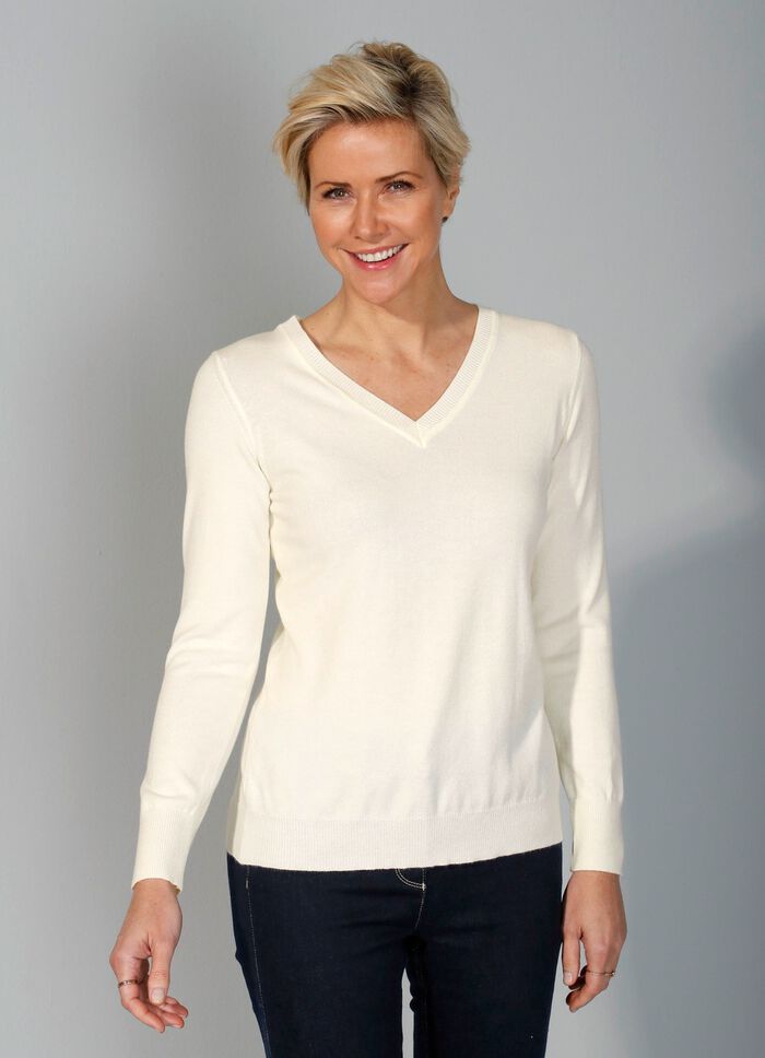 Pullover mit Modal-Anteil 