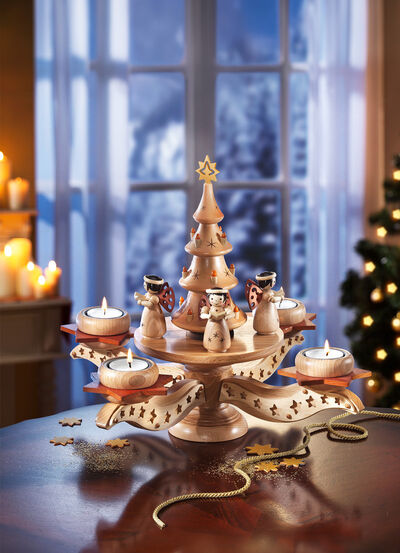 ZEIDLER Adventsleuchter aus dem Erzgebirge 