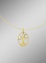 Wunderschöner Baum-Anhänger in Bicolor 