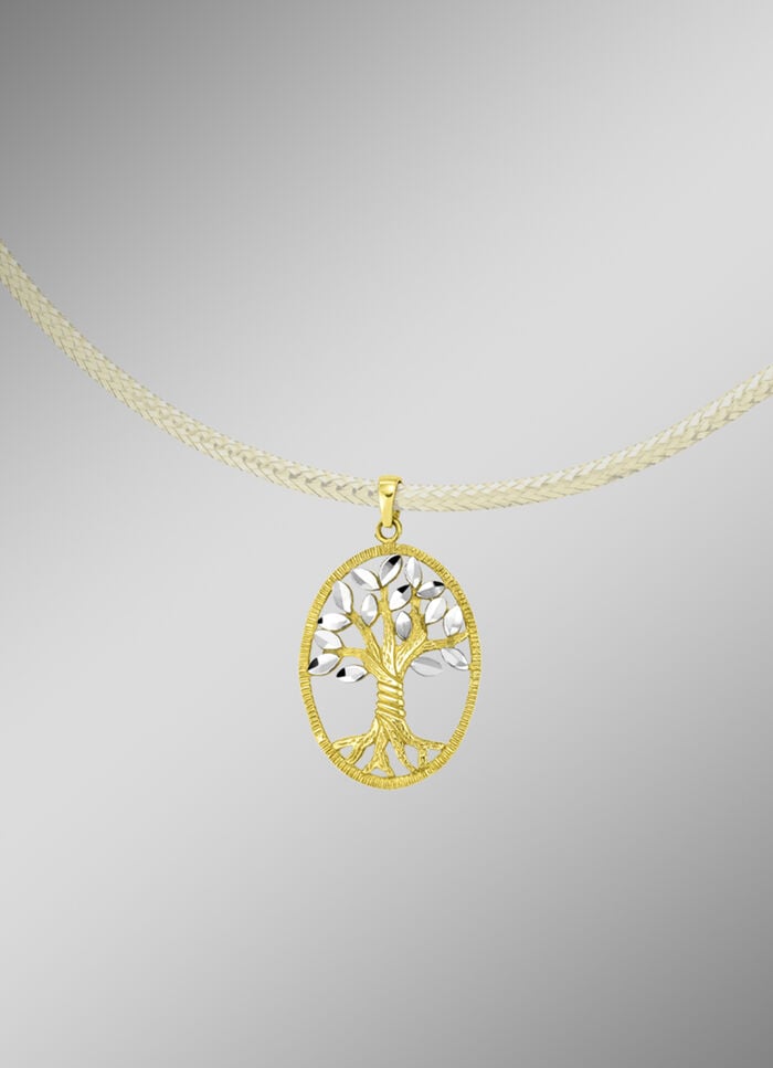 Wunderschöner Baum-Anhänger in Bicolor 