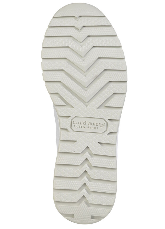 Waldläufer, bequeme Damen-Schnürschuhe, Weite H, mit herausnehmbarem Fußbett BLEU