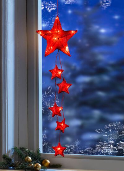 Beleuchteter Sternh&auml;nger 