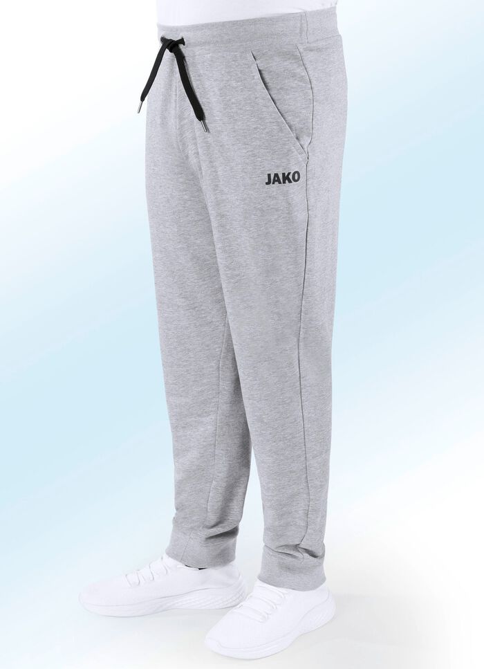 Jogginghose von "Jako" in 3 Farben HELLGRAU MELIERT