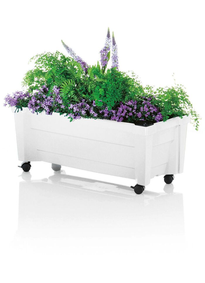 Roll-Pflanzkasten mit Wasserstandsanzeige 