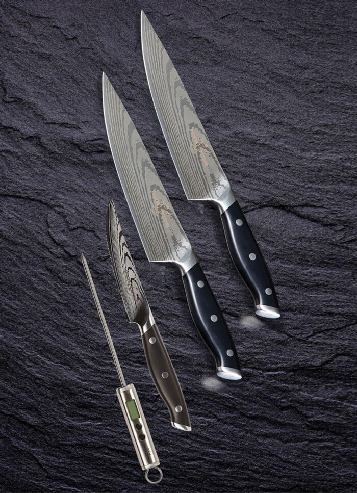 Hochwertige Messer aus erstklassigem Edelstahl 