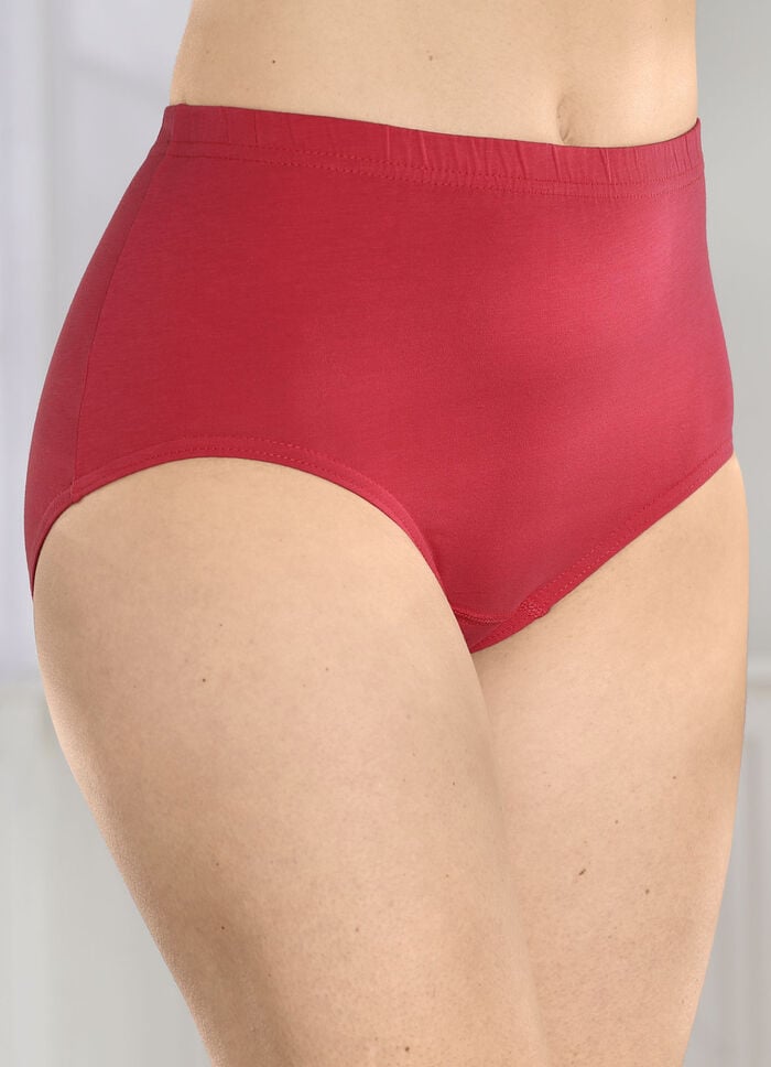 Viererpack Slips mit Gummizug im Bund 