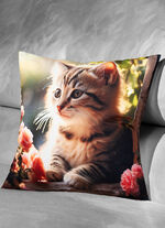 Kissenbezug mit Reißverschluss 