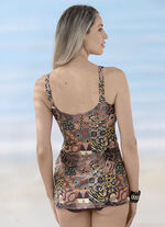 Tankini mit extra langem Oberteil 
