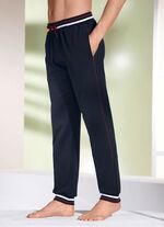 Hose mit Ripp-B&uuml;ndchen 