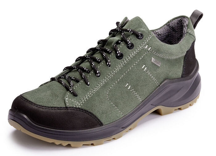 Schnürschuh mit Klimamembrane OLIV