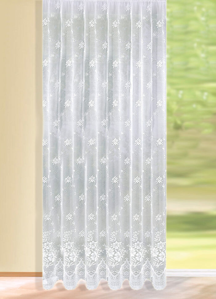 Herrlicher Langstore mit Bl&uuml;ten-Dessinierung 