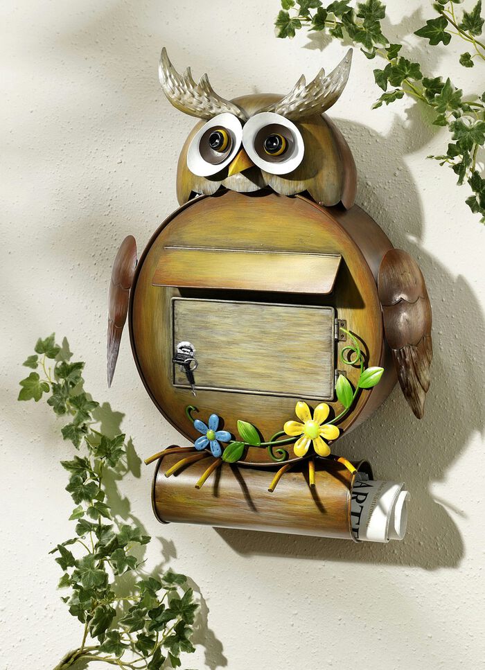 Briefkasten "Wachsame Eule“ 