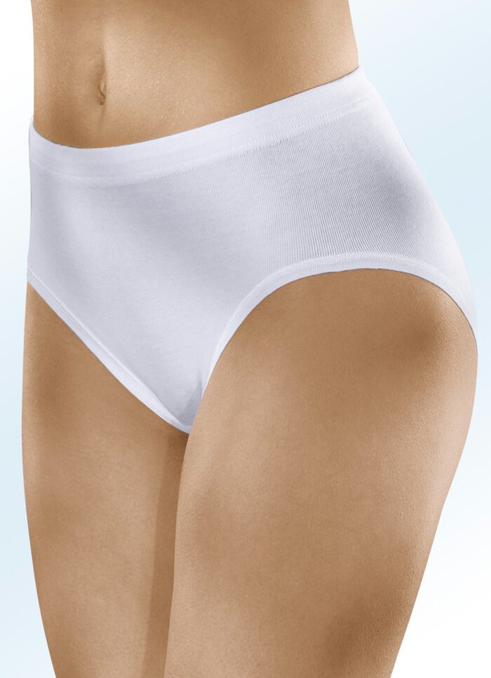 Schiesser Viererpack Slips ohne Seitennähte 