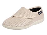 Aerosoft Flex Damen-Klettschuh in Weite H f&uuml;r den kr&auml;ftigen Fu&szlig; BEIGE