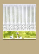 Aparter Blumenfenster-Store 