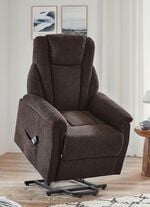 Gem&uuml;tlicher TV-Sessel mit Motor und Aufstehhilfe BRAUN