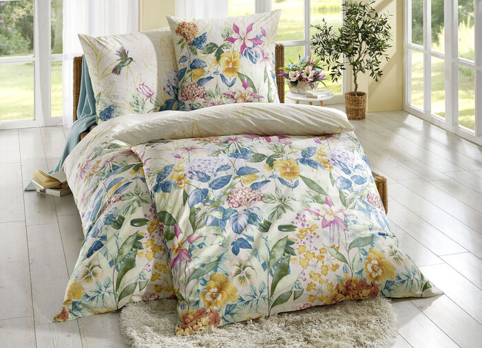 Renforcé Bettwäsche-Garnitur von Kaeppel GELB