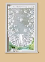 Schwalbenschwanz Blumenranke mit Stangendurchzug 